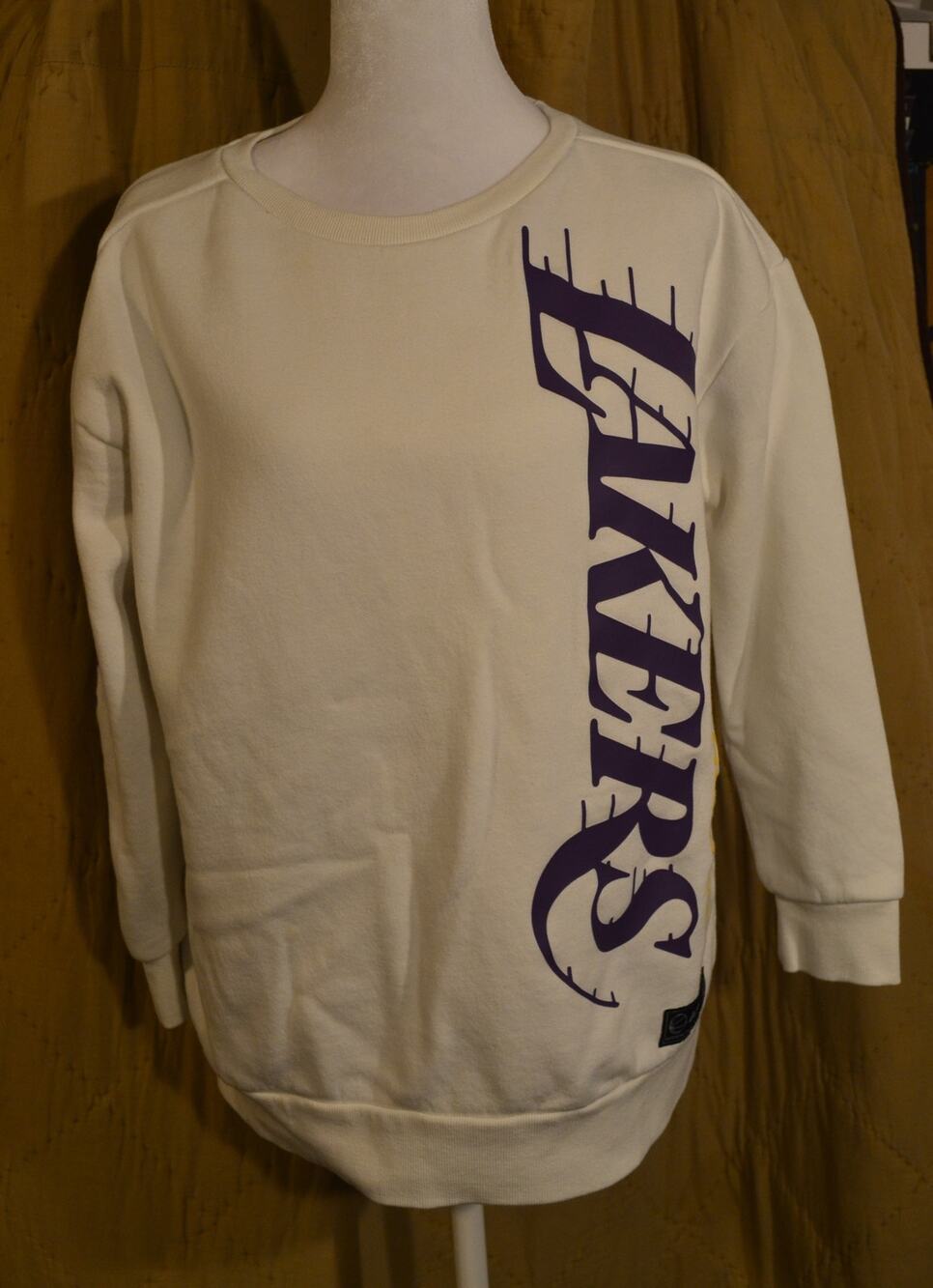 Los Angeles Lakers Youth 12-13 Years 158cm White Graphic Sweatshirt NBA Primark